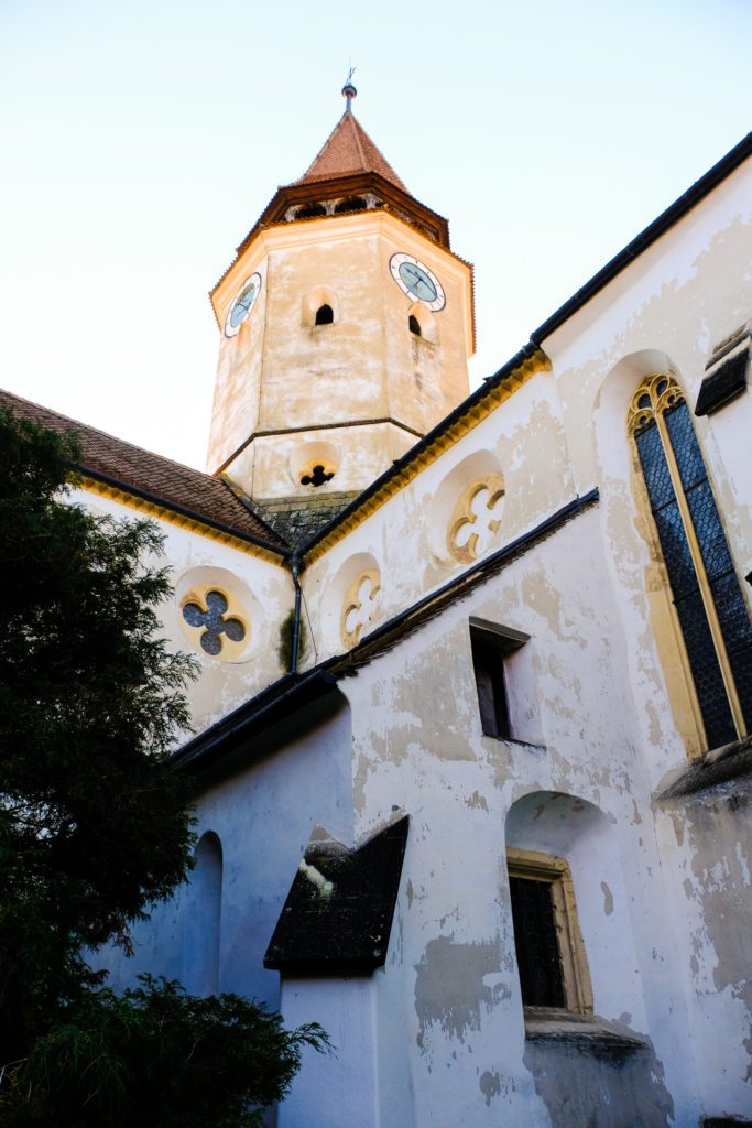 The fortified church at Prejmer.