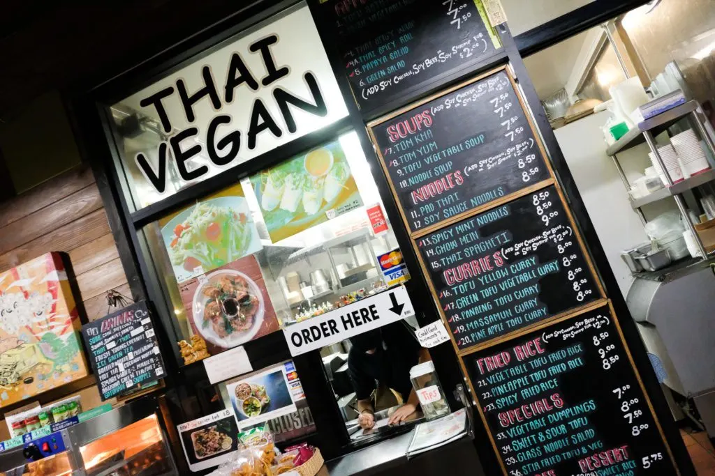 vegan food in santa monica