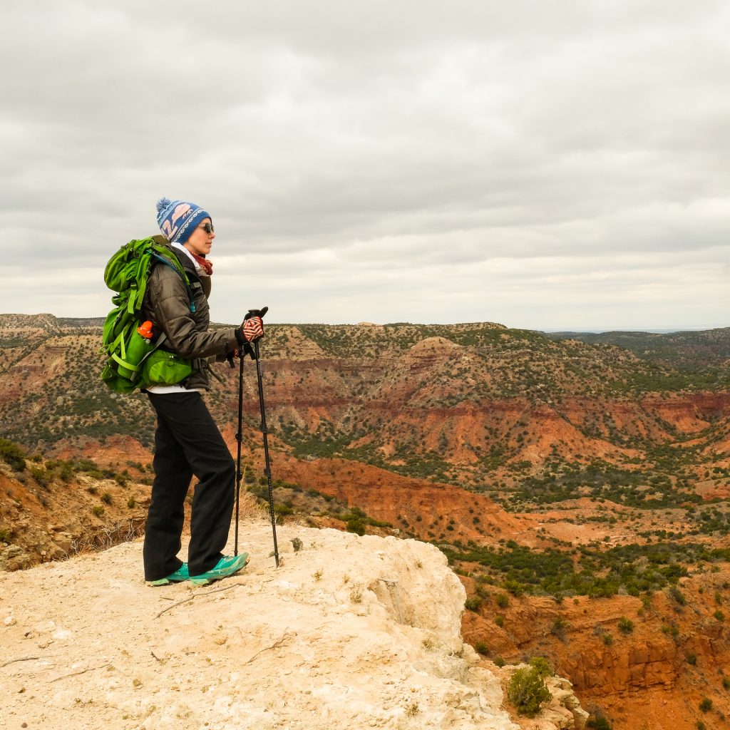 Backpacking in Caprock Canyons
