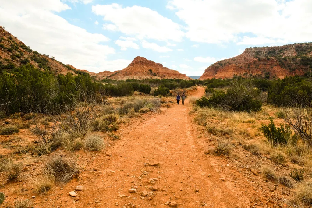 Backpacking in Caprock Canyons