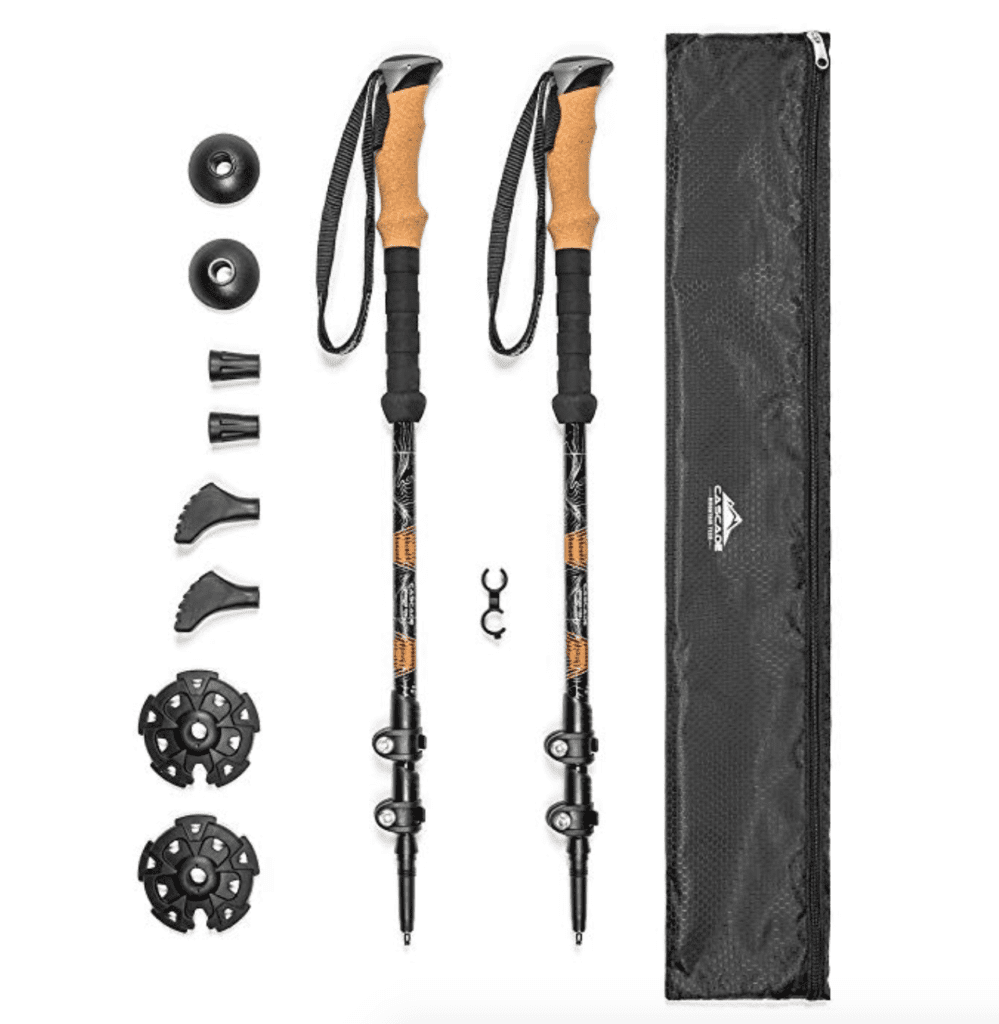 What's in Our Pack - Our Backpacking Gear cascade mountain tech trekking poles
