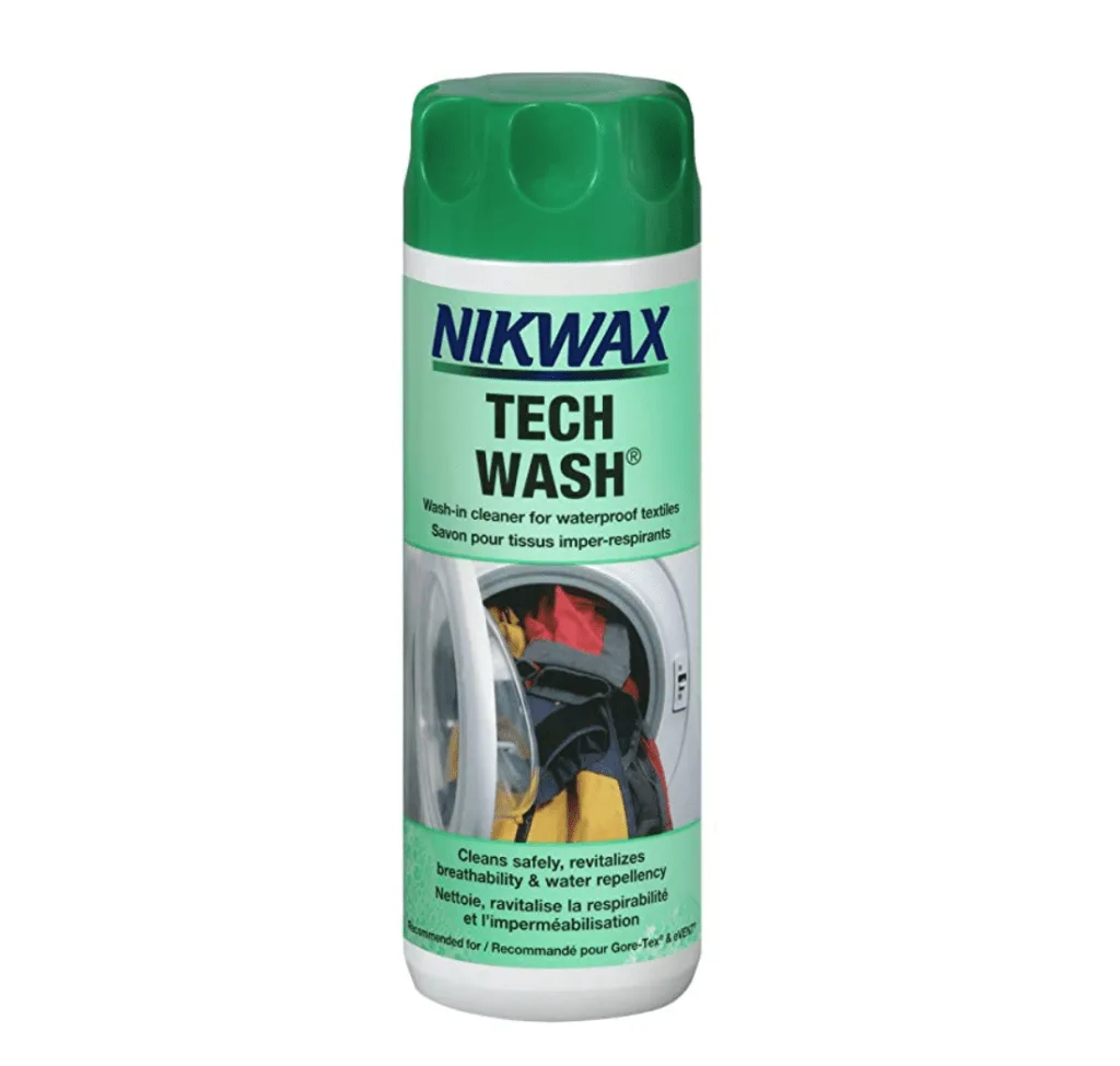 nikwax tech wash waterproof