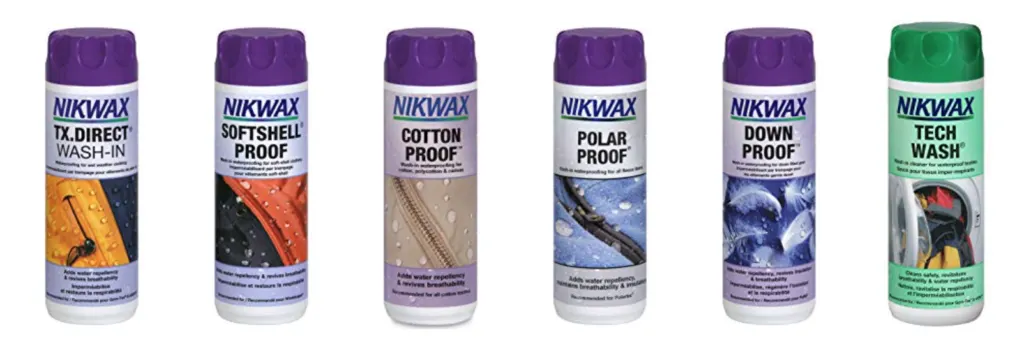 Softshell Clothing Cleaner & Waterproofing - Tech Wash® & Softshell  Proof®-Nikwax Duo Pack