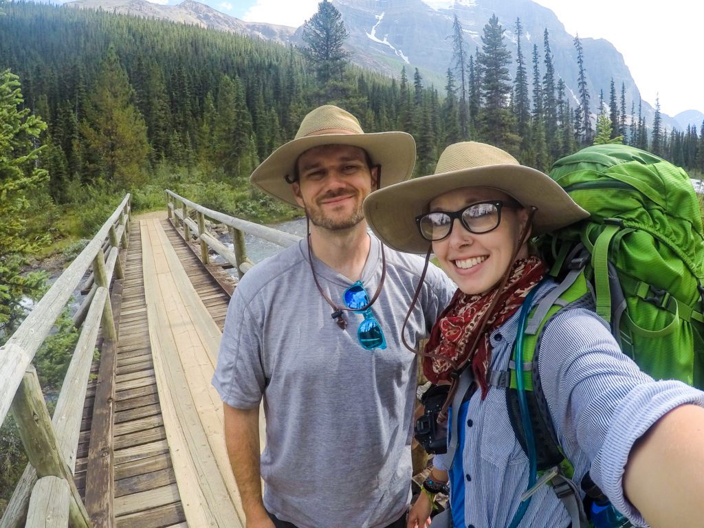 Backpacking in Banff
