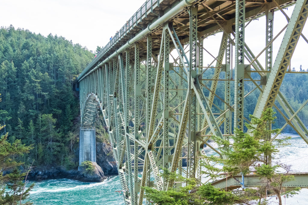 Deception Pass State Park on Austin to Alaska road trip