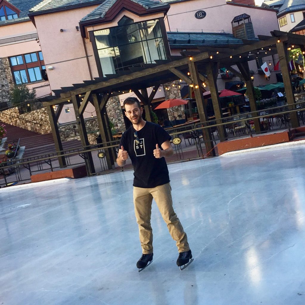 ice skating in avon colorado