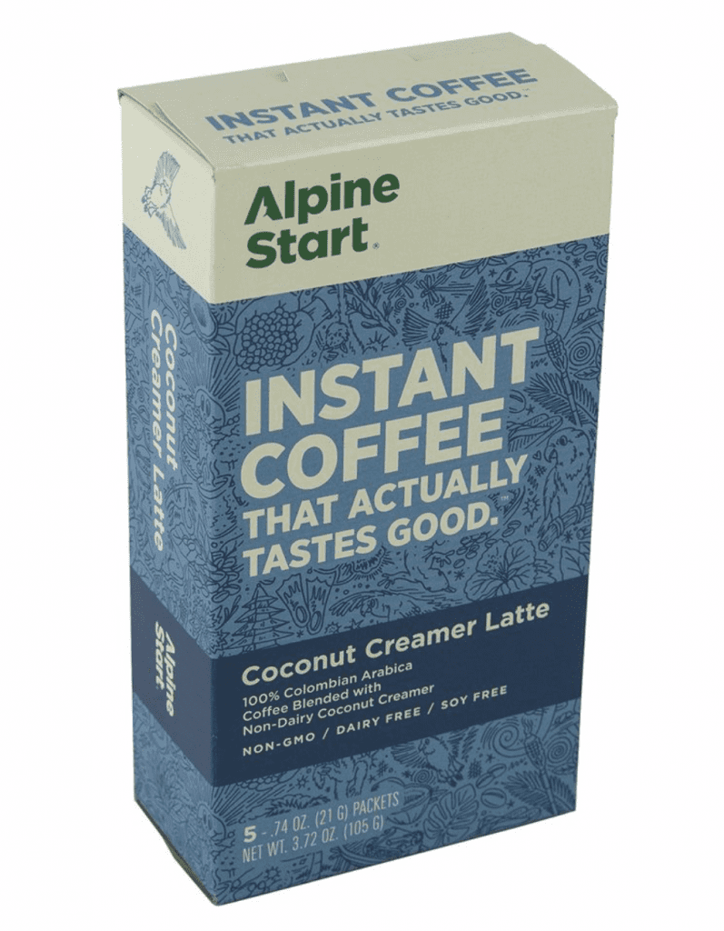 Budget Outdoor Gifts under $20 alpine start instant coffee