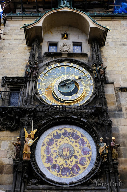  Prague's Astronomical Clock is quite a feat of engineering, even if the hourly show is less impressive than spectators might anticipate