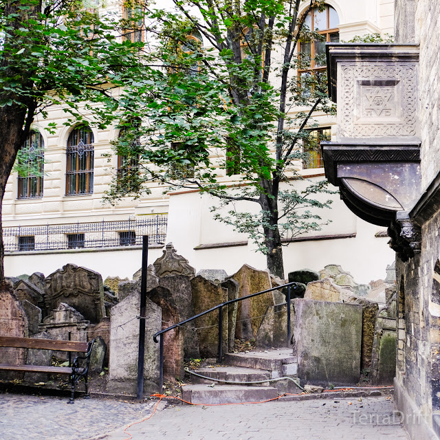  Tombstones in the Jewish Quarter are practically stacked on top of each other to fit all the markers for the hundreds of people buried there.