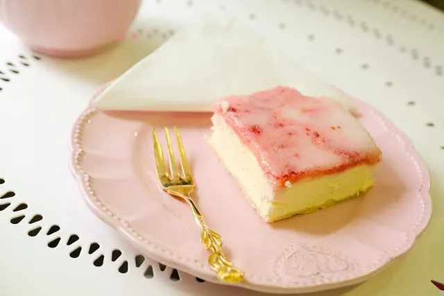 Look at that marzipan cake from Nom Nom Vegan Bakery
