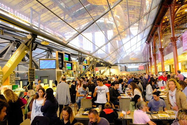 The Mercato Centrale in Florence is home to food vendors of all kinds