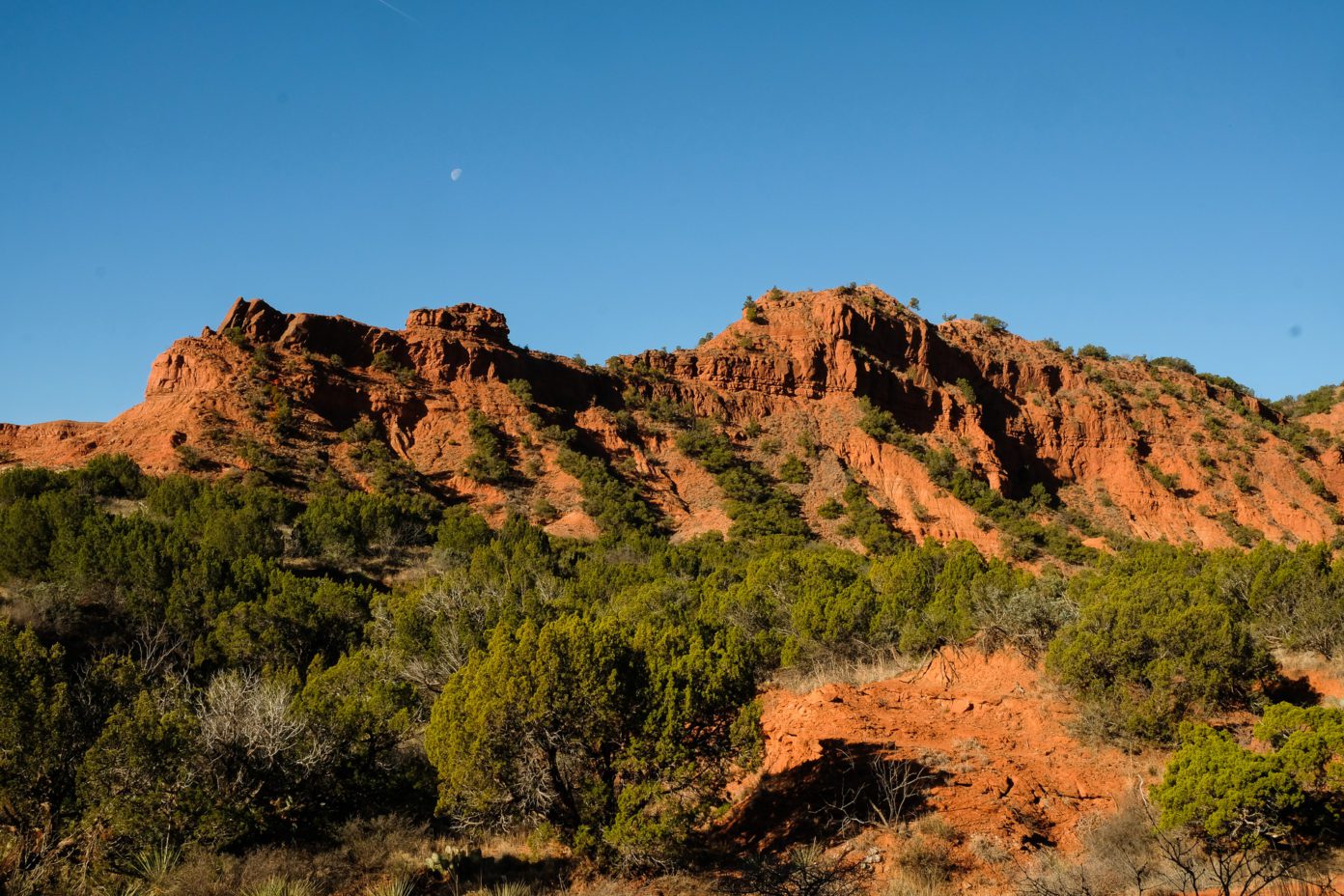 Backpacking in Caprock Canyons (and why to always carry plenty of tape)