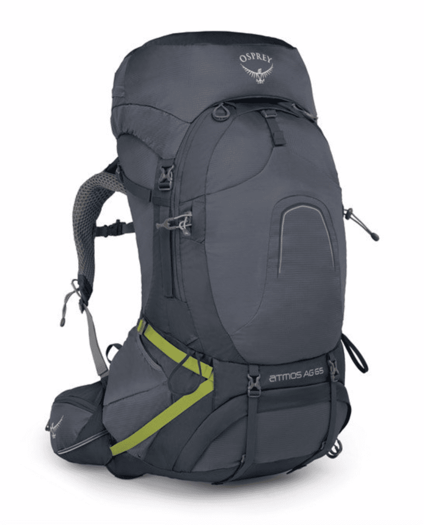 backpacking essentials osprey atmos backpack