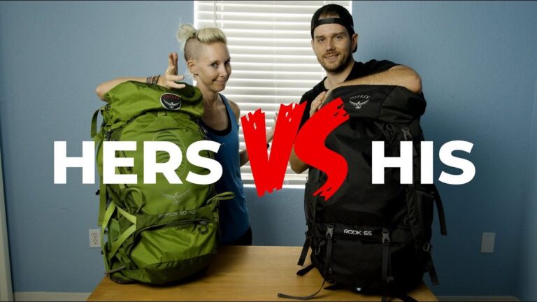 New Osprey Rook vs Osprey Atmos Backpack Review