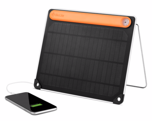 BioLite Sustainable Outdoor Products solar panel