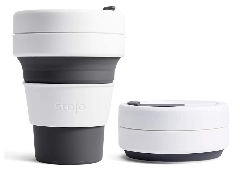 Stojo collapsible travel mug