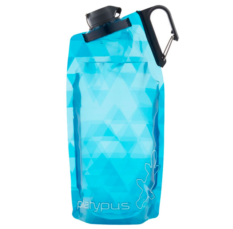 Water Pouch Soft Collapse Water Bottles For Travel 500ML Hiking