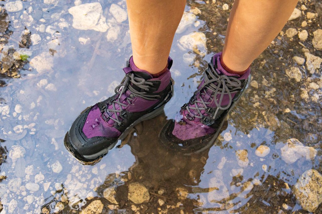 how to repair outdoor gear: waterproof hiking boots