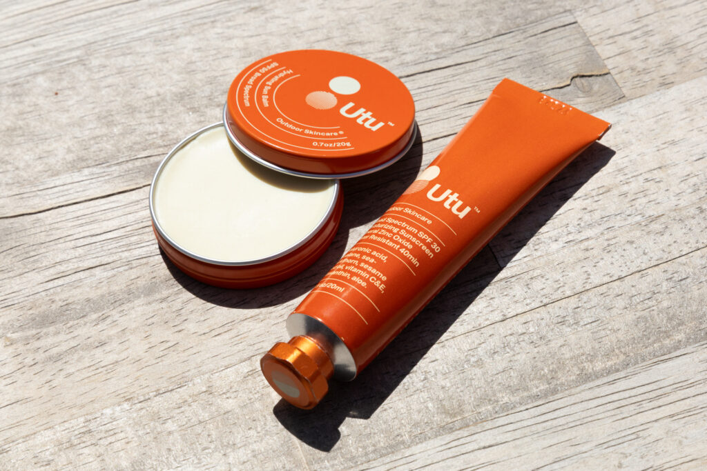 Utu Sunscreen for face.
