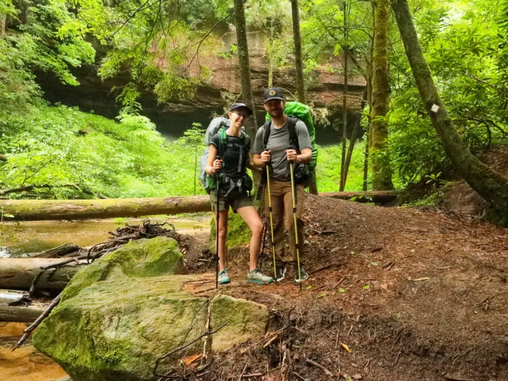 backpacking in red river gorge daniel boone national forest