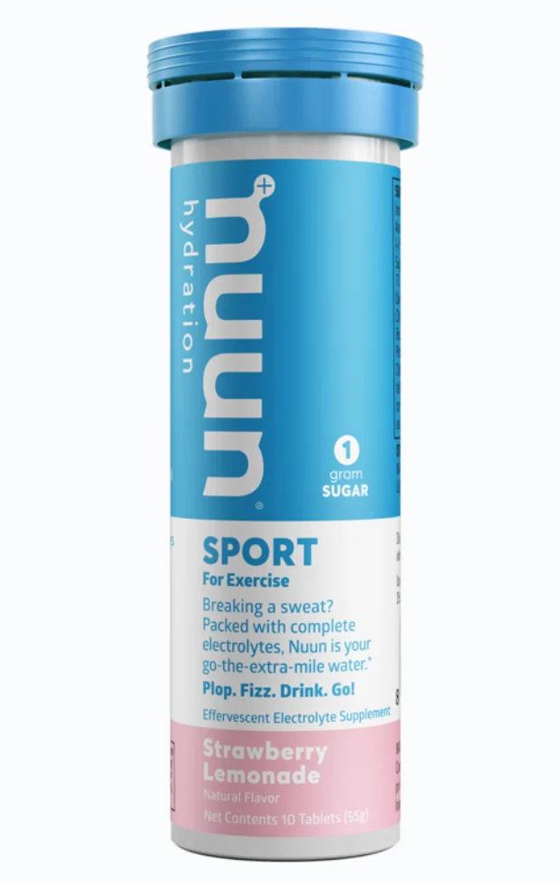 nuun hydration electrolyte drink tablets