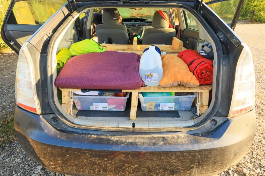 Sleep in your car A Prius Platform Build with no backseats