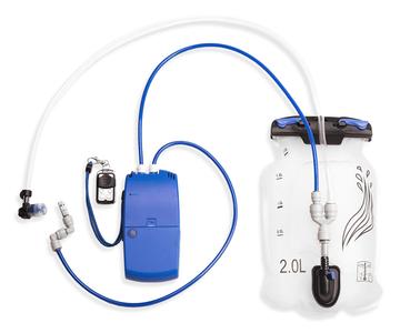 ExtremeMist PCS hydration bladder and blue pump technology