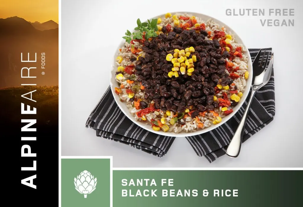 AlpineAire Foods: Sante Fe black beans and rice