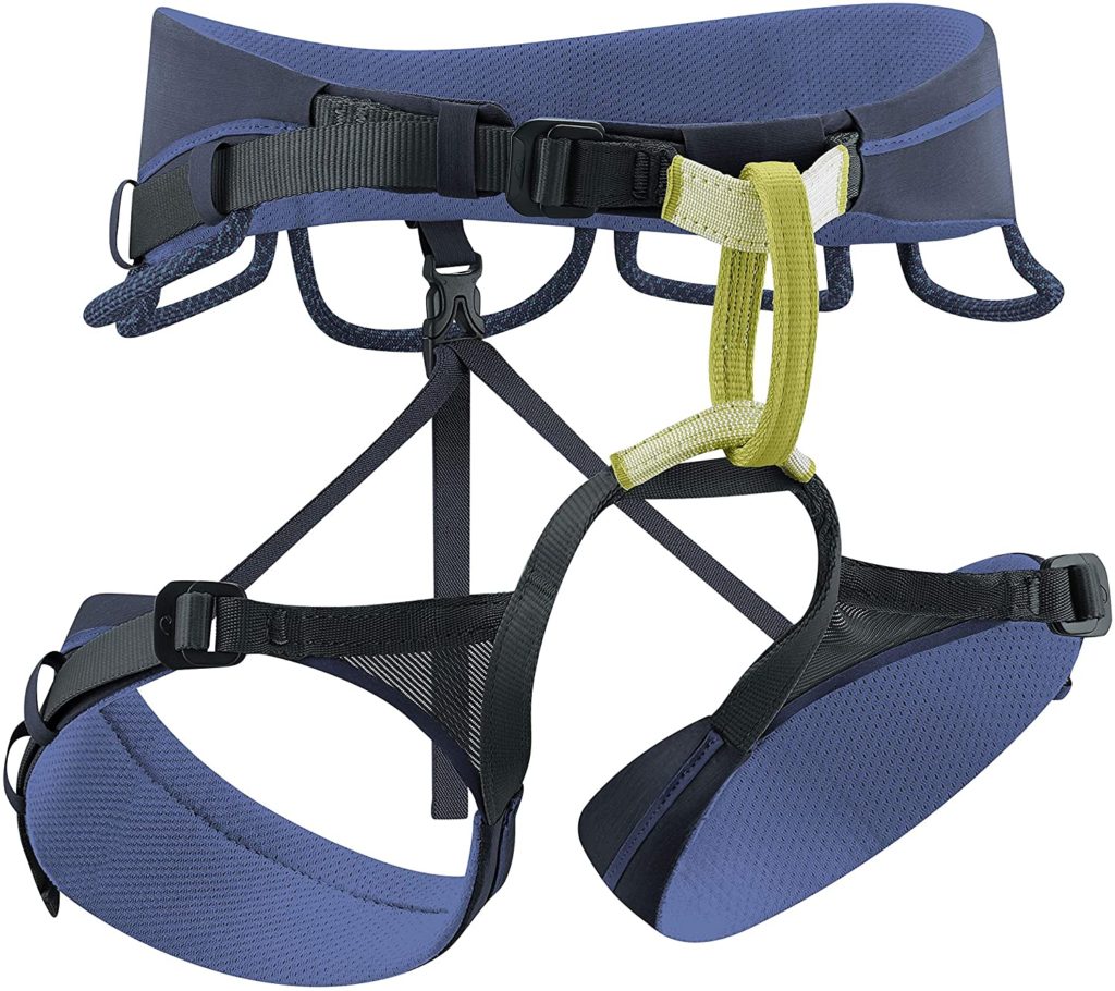 The edelrid sendero sustainable climbing harness