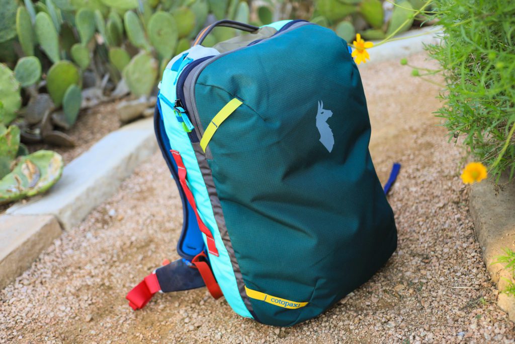 The colorful Cotopaxi Allpa 35L Del Dia