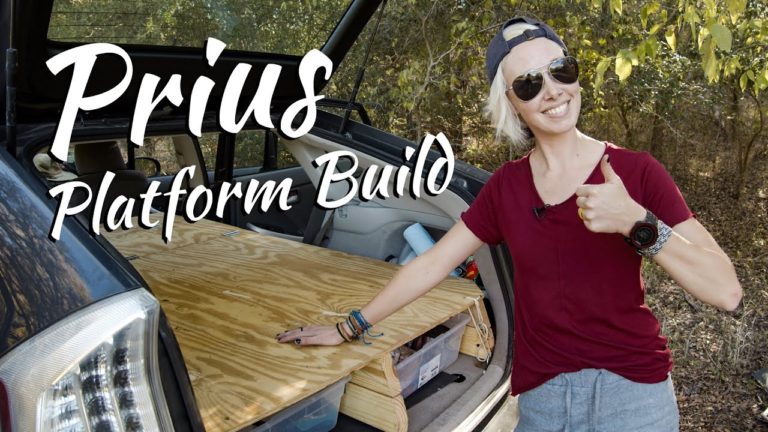 Sleep in Your Car: A Prius Platform Build (with no backseats)