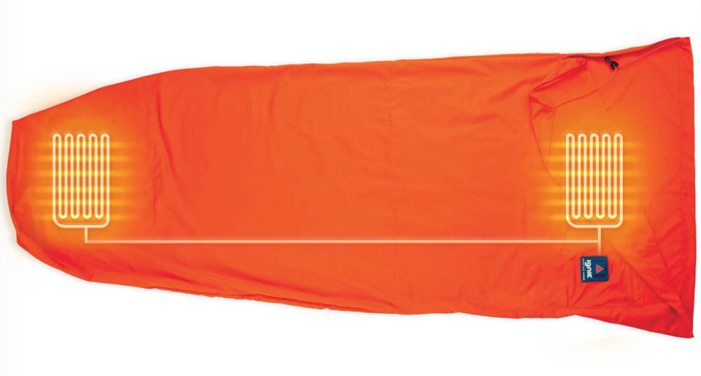 Ignik heated sleeping bag liner