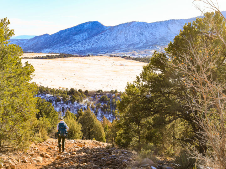 How to hike downhill: hiking downhill in Durango, Colorado