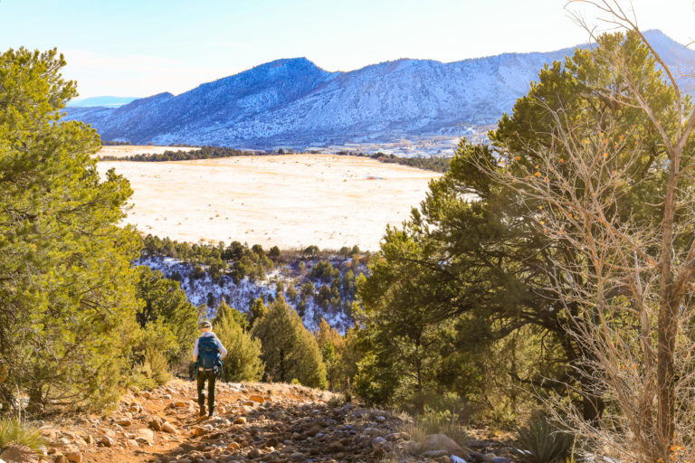 How to hike downhill: hiking downhill in Durango, Colorado