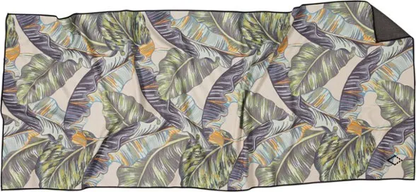 Mother's Day Gift Guide: Nomadix towel with a palm leaf print.