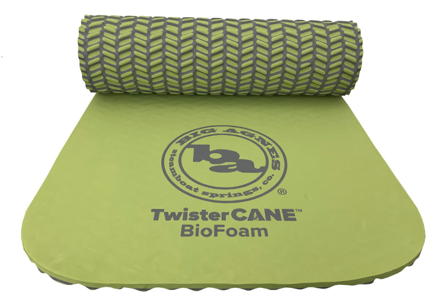 The Big Agnes TwisterCane BioFoam Sleeping Pad