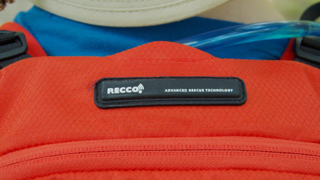 The Recco reflector in the Kingston Pack from Jack Wolfskin.