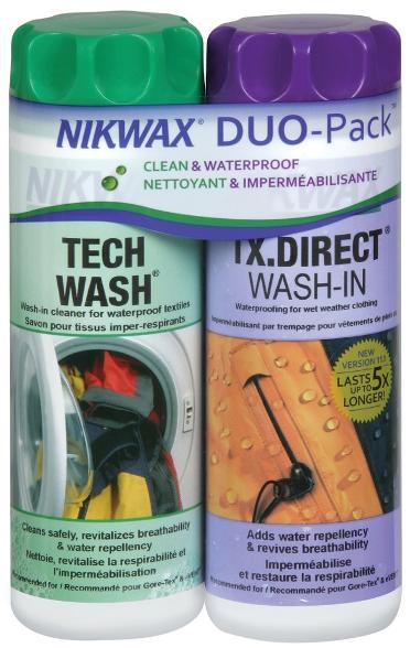 Nikwax Tech Wash bundle.