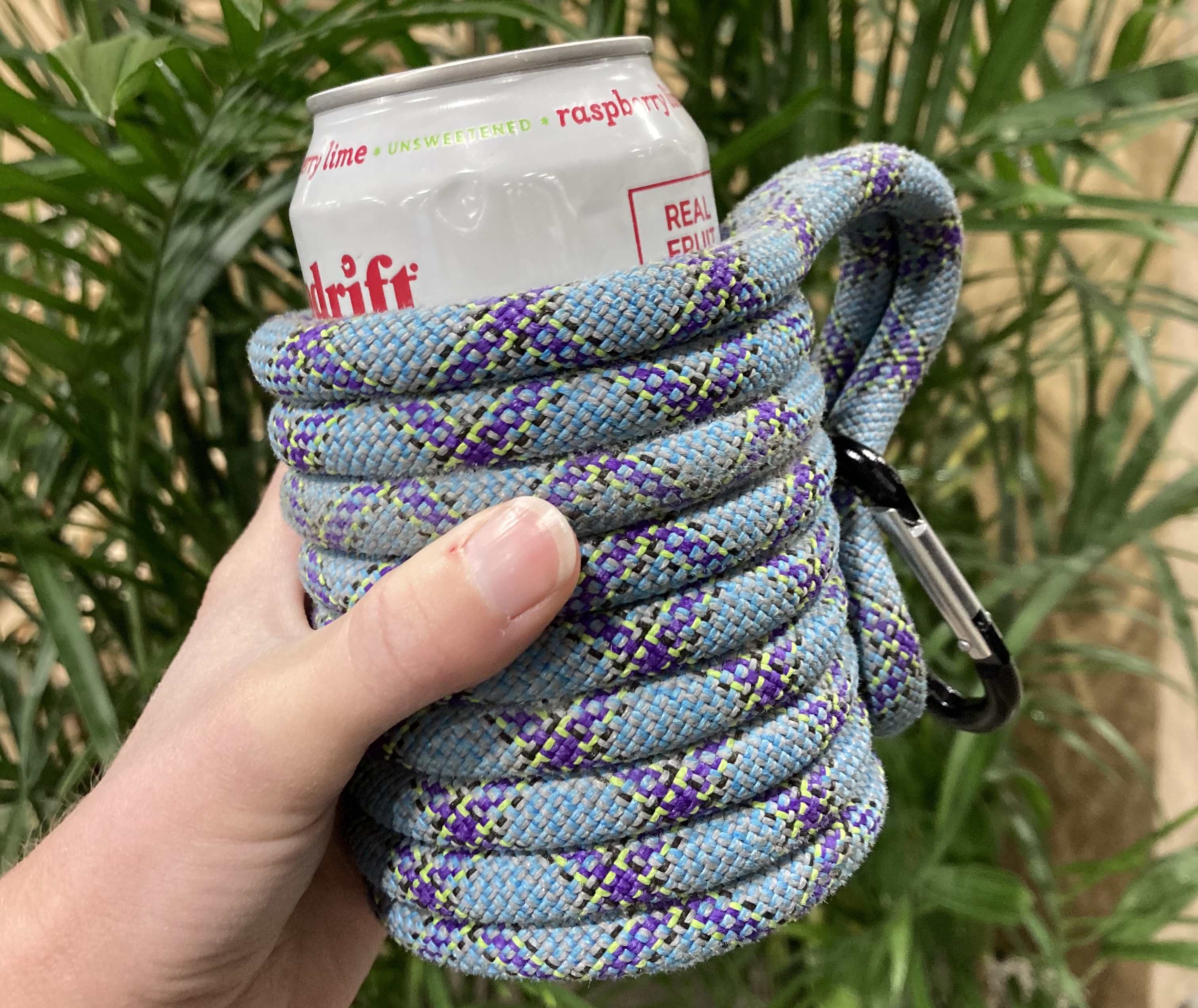 Cactus to Pine upcycled rope coozie