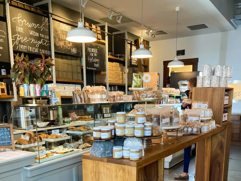 The interior of Antoinette Baking Co.