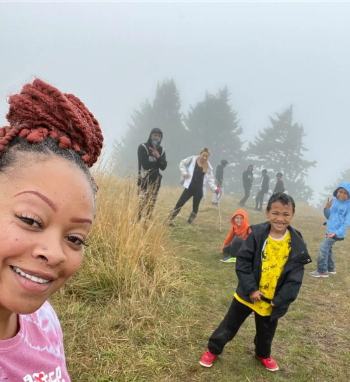 Photo by Ashley Slaughter: POCO's first overnight camp at Camp Westwind.