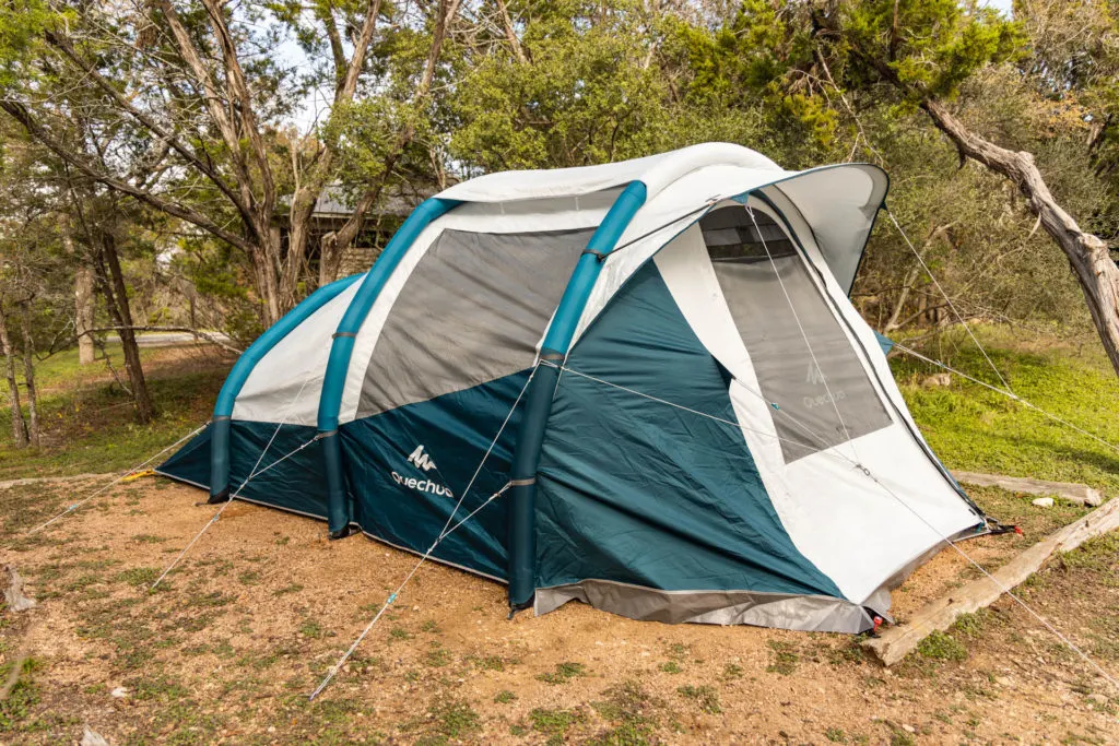 geweer heilige twee weken Meet the Decathlon Quechua Fresh and Black Air Seconds Inflatable Tent