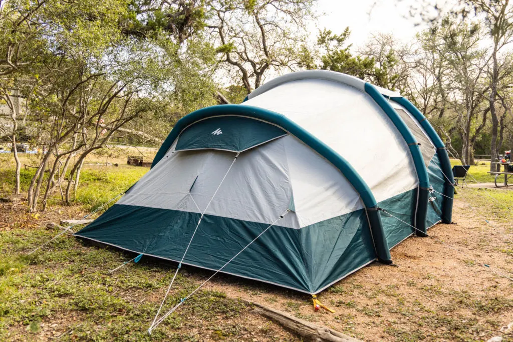 Decathlon inflatable outlet tent