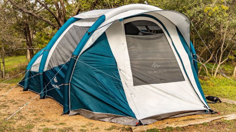 An Inflatable Tent?! This is the Decathlon Quechua Fresh and Black Air Seconds.