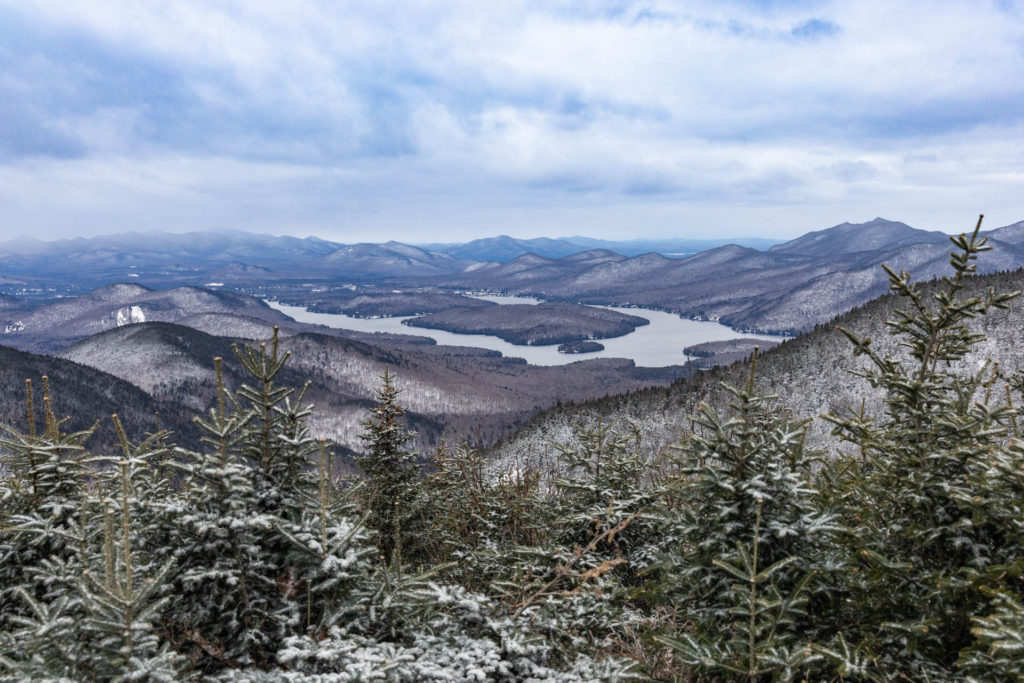 Lake Placid from Little Whiteface Mountain.