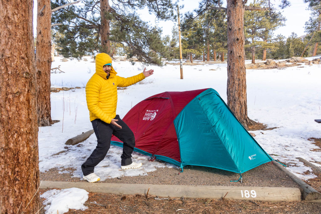 Mountain hardwear 2 person backpacking tent sale