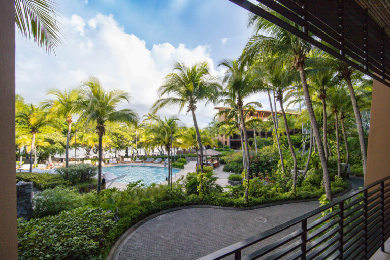 the pool at Four Seasons Costa Rica Peninsula Papagayo.