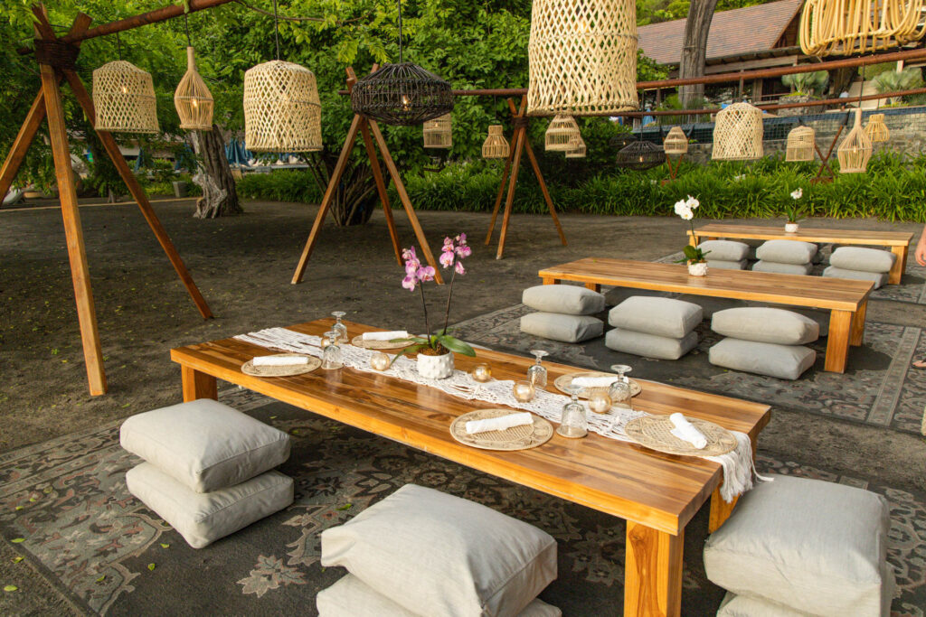 Dinner on the beach at Andaz on Peninsula Papagayo.