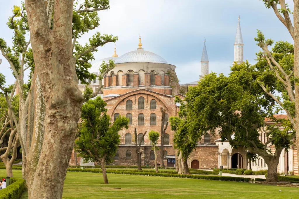 One view of Topkapi Palace.