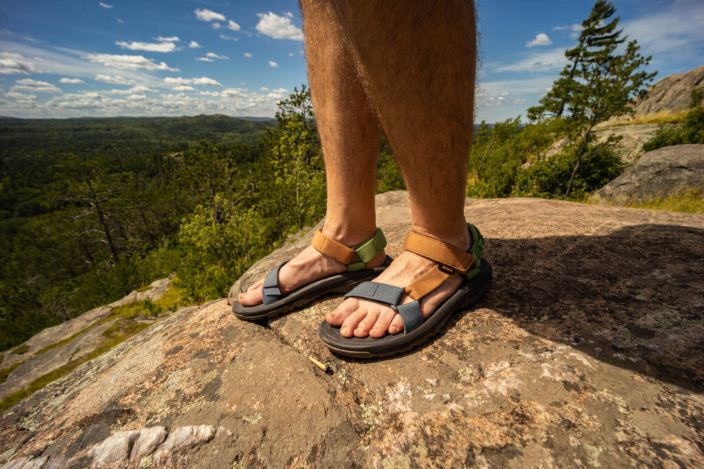 Teva Hurricane XLT2 hiking sandals.